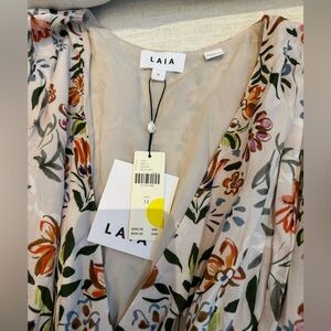 Laia floral print dress from Anthropologie. Size 12